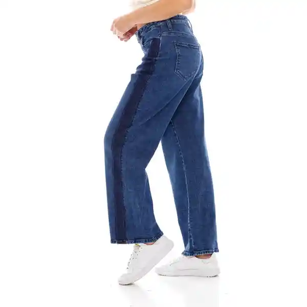 Marithé Francois Girbaud Jean Ivette de Botones Azul Talla 12