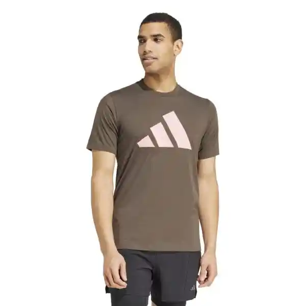 Adidas Camiseta Tr-Es Fr Logo T Para Hombre Verde Talla M