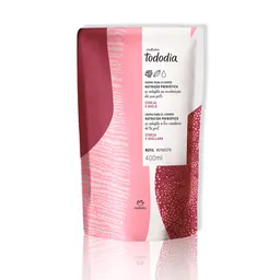Repuesto Crema Nutritiva Corporal Cereza y Avellana Tododia