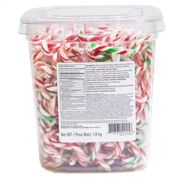 Sweet Traditions Caramelo Duro Peppermint Mini Canes