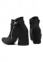 Botines Mujer Negro Talla 37 231 Tellenzi