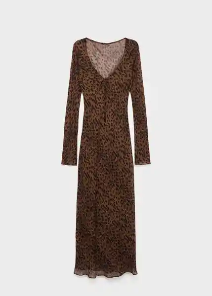 Vestido Valeria Negro Talla L Mujer Mango