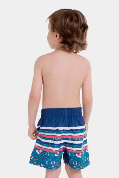 Pantaloneta Harbor Hoppers Bebé Masculino Talla 4 Speedo