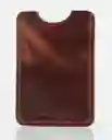 Tarjetero V Leather Goods Café Castaño Oscuro Chevignon