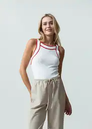 Esqueleto Tejido Mujer Crudo Puro Claro Talla L 082G026 Naf Naf