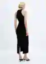 Vestido Margot-A Negro Talla XS Mujer Mango