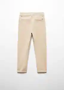 Pantalón Piccolo 5 Beige Talla 06 Niños Mango