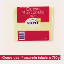 Suva Queso Tipo Mozzarella Tajado