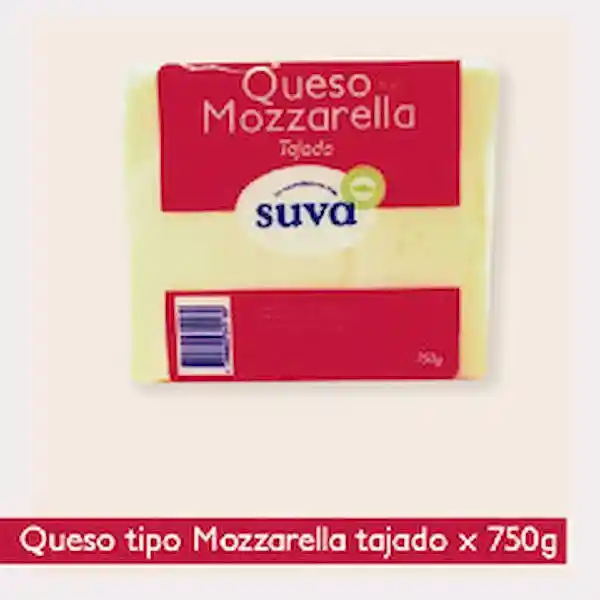 Suva Queso Tipo Mozzarella Tajado