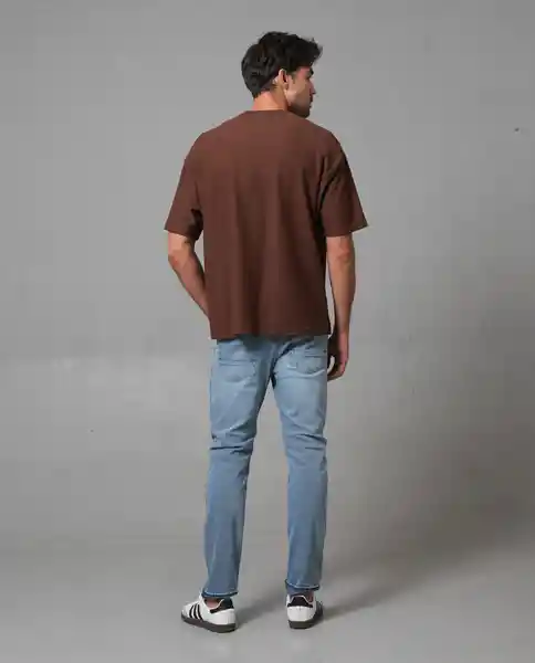 Camiseta Hombre Café Talla M 109G006_CAF191220 Rifle
