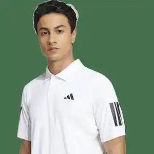 Adidas Camiseta Polo Club 3str Hombre Blanco Talla L Ref: JE0412