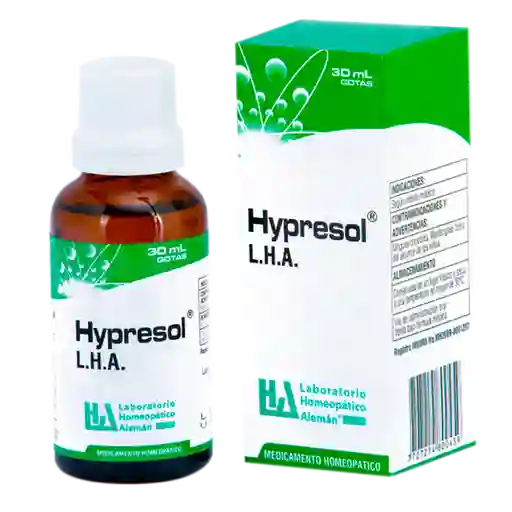 Hypresol Lha Medicamento Homeopático