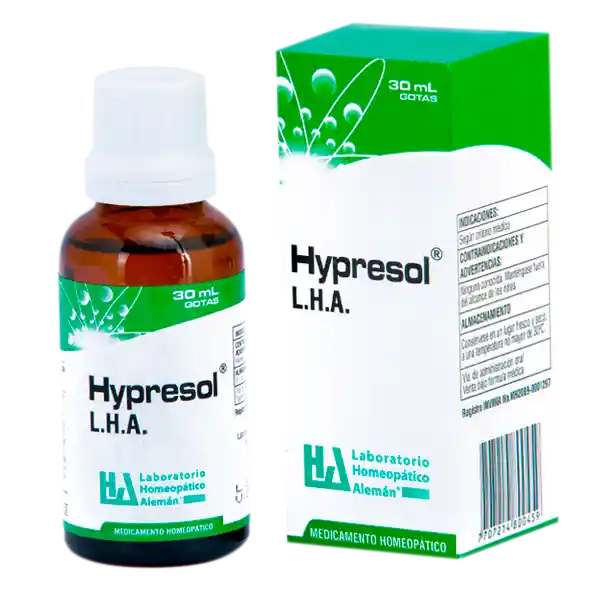 Hypresol Lha Medicamento Homeopático