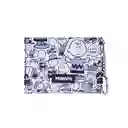 Billetera Snoopy Colorful Life Charly Brown Multiprint Miniso