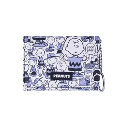Billetera Snoopy Colorful Life Charly Brown Multiprint Miniso