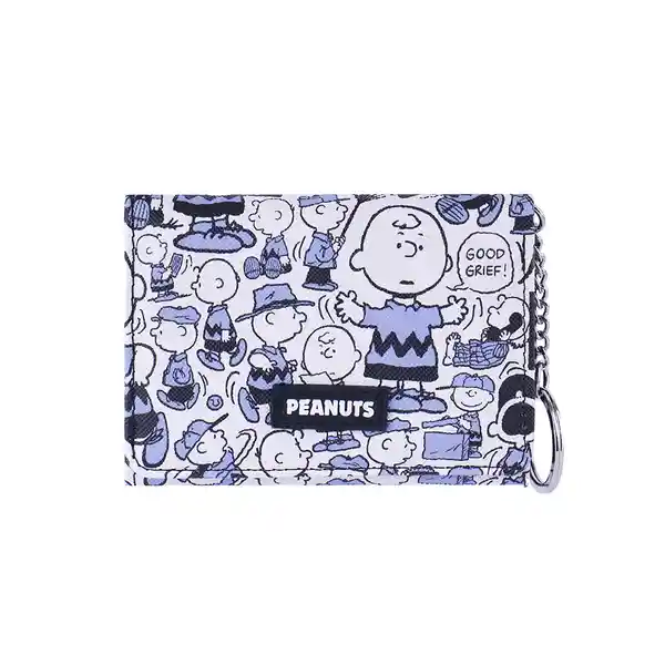 Billetera Snoopy Colorful Life Charly Brown Multiprint Miniso