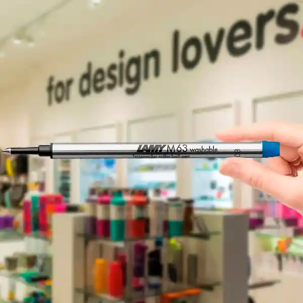 Lamy Mina de Repuesto Rollerball M-63 Azul
