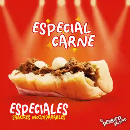 Súper Hot Dog Especial Carne