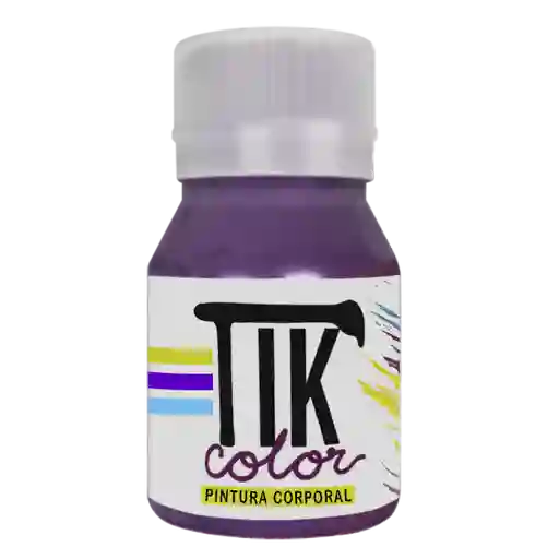 Tikcolor Maquillaje Artístico Violeta Metal 30 mL