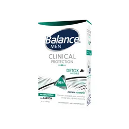 Desodorante Balance Crema Clinical Detox Invisible Hombre 50Gr