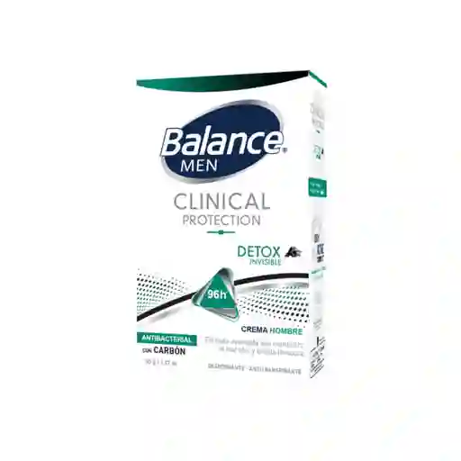 Desodorante Balance Crema Clinical Detox Invisible Hombre 50Gr