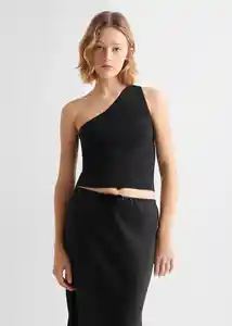 Top Brilli Negro Talla 22 Teen Niñas Mango