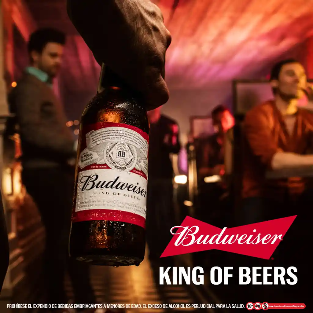 Cerveza Budweiser - Lata 269ml x 12