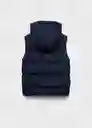 Chaleco Manel Navy Talla 12 Niños Mango