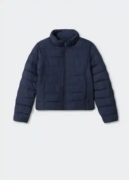 Chamarra Anorak Sara Niñas Navy Talla 21 Mango