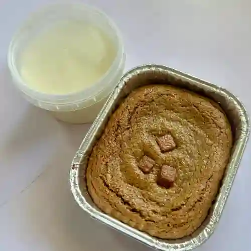 Skinny Brownie + Helado Stevia