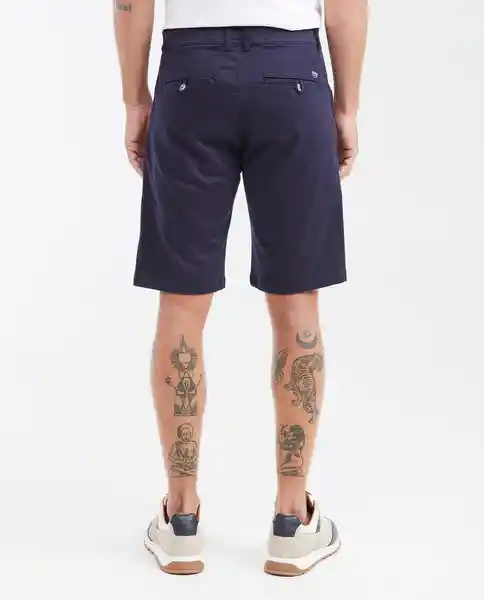 Short Colors Rocket Azul Altamar Ultraoscuro Talla 28 Chevignon