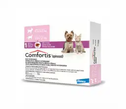 Comfortis Antiparásito Perros 2/4 Kg y Gatos de 2.7 Kg - 20 mg