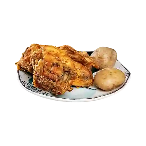 Pollo Apanado 1/4