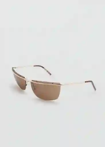 Gafas de Sol Metal Oro Talla 99 Mujer Mango