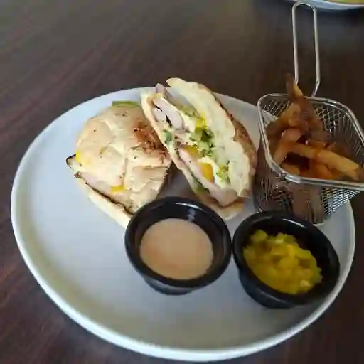 Lomo de cerdo + papa a la francesa