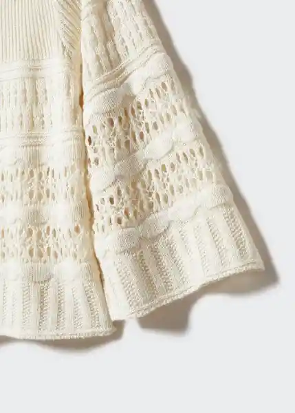 Jersey Tassyto Crudo Talla S Mujer Mango