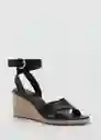 Zapatos Pati Negro Talla 37 Mujer Mango