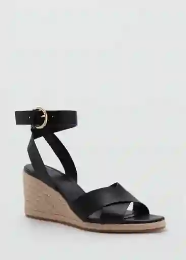 Zapatos Pati Negro Talla 37 Mujer Mango