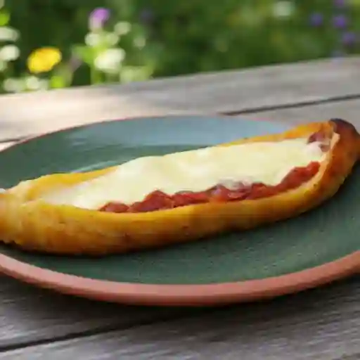 Maduro con queso y bocadillo