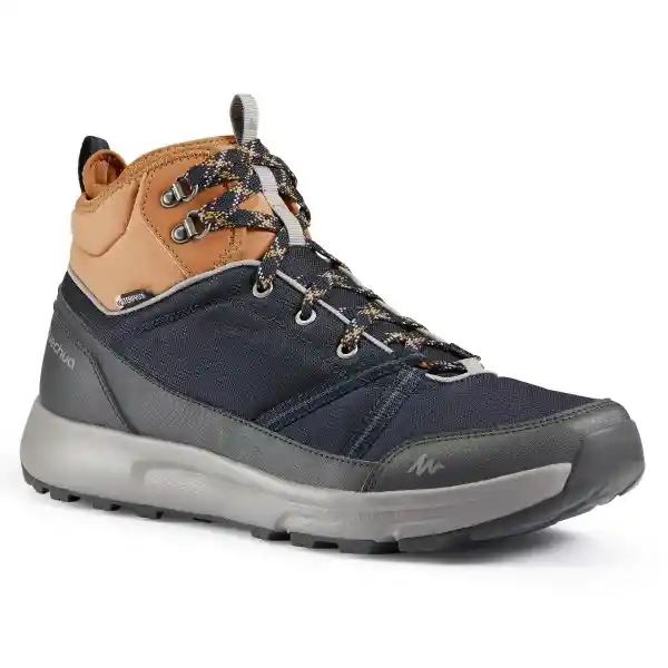 Quechua Botas Impermeables de Senderismo Hombre Azul Talla 45