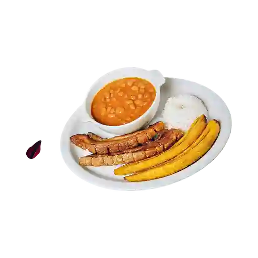 Frijoles con Chicharrón