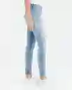 Jean High Rise Mujer Claro Azul Cristalino Claro 10 Chevignon