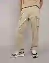 Pantalón Hombre Beige Talla 34 x 32 5034281 American Eagle