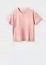 Camiseta Trip Terracota Talla 22 Teen Niñas Mango