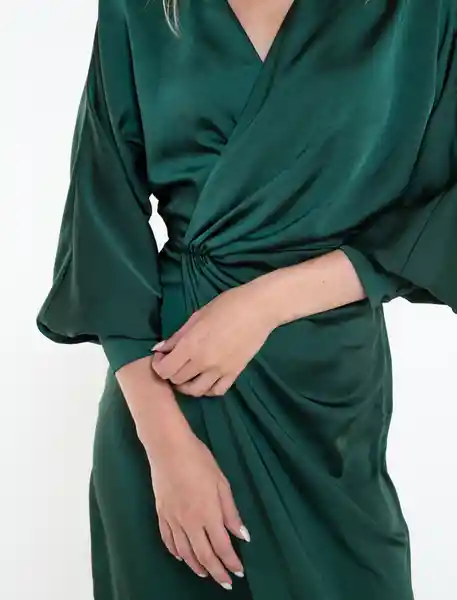 Vestido Lolee Mujer Verde Herbolaria Ultraoscuro Talla S Naf Naf