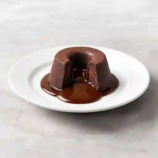 Volcán de chocolate