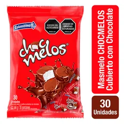 Chocmelos Masmelos Sabor a Vainilla con Chocolate