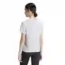 Adidas Camiseta Tr-es 3s Para Mujer Gris Talla M