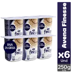 Avena Finesse vaso de 250g X6 Und