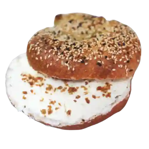 Bagel y Queso Crema